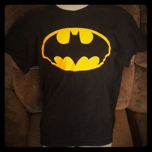 Vintage DC Comics “Batman” logo black T-shirt, XL